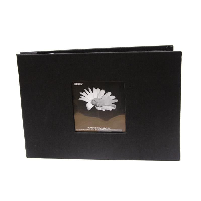 Pioneer 5x7 E-Z Load Memory Book - black fabric - MB57CBF/BK