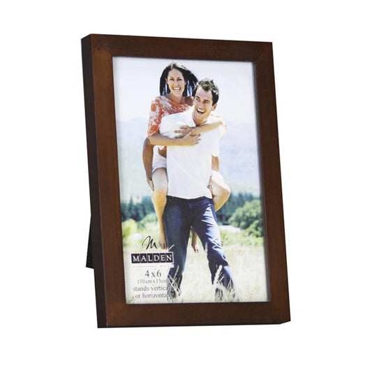 Malden 5x7 walnut ready made picture frame - 6418-57