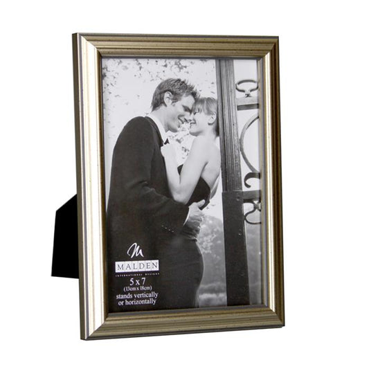 Malden 8x10 traditional silver ready made picture frame - 568-80