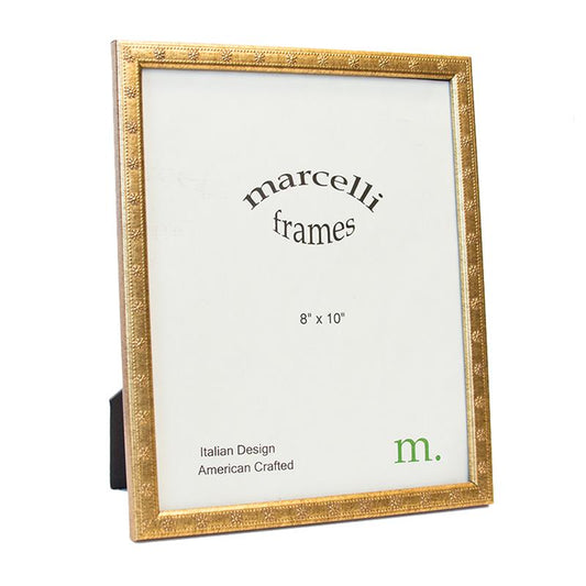Marcelli 8 x 10 gold ready made picture frame - style 10780