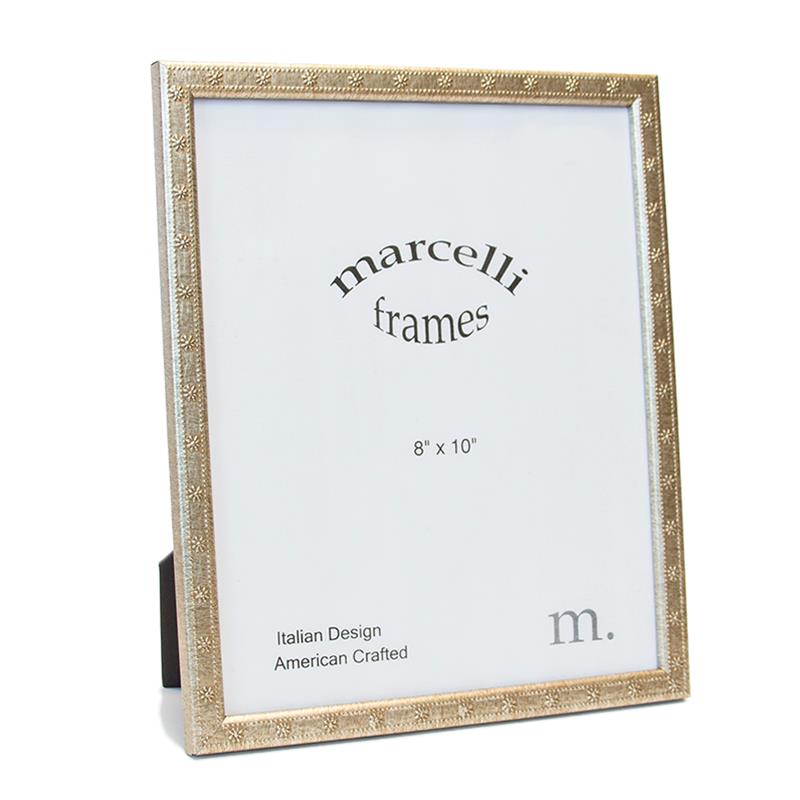 Marcelli 8 x 10  silver ready made picture frame - style 10880