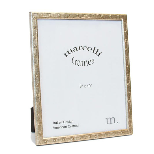 Marcelli 8 x 10  silver ready made picture frame - style 10880