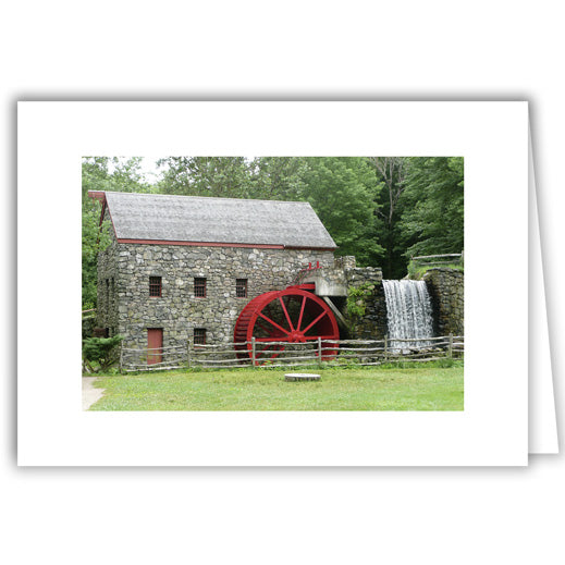 Helen Eddy photo card - Grist Mill Wayside Inn - Item 122D-99