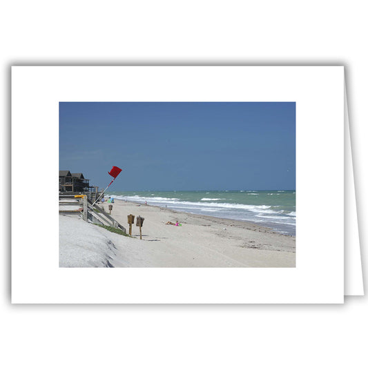 Helen Eddy photo card - Vero Beach Red Flag, FL - Item 161d-19