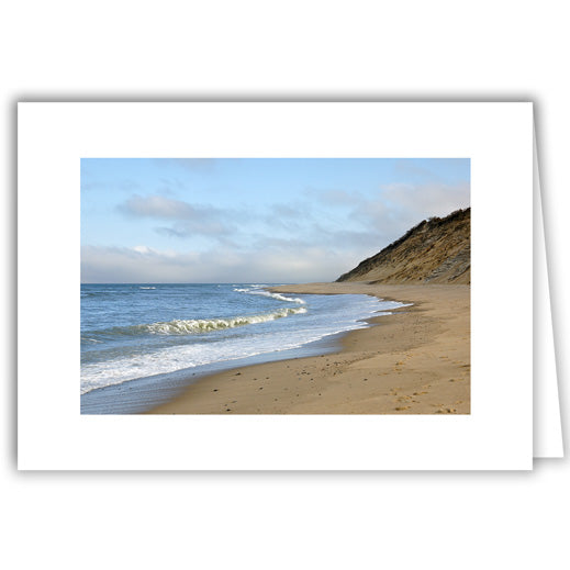 Helen Eddy photo card - Beach with Hill on Right - Cape Cod - Item 164D-29