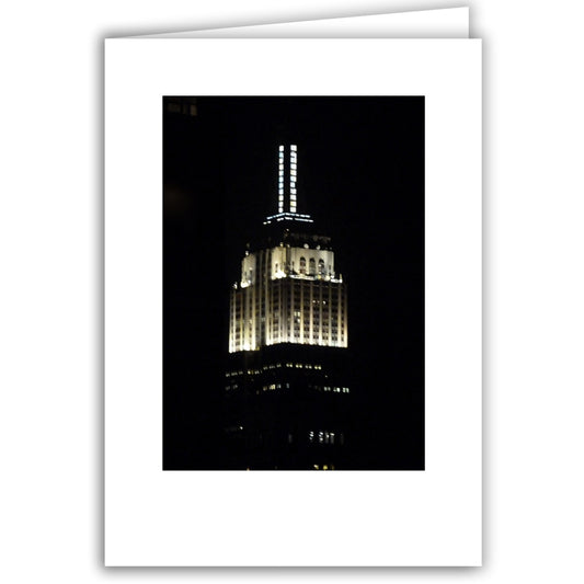 Helen Eddy photo card - Empire State Building - Item 180d-76