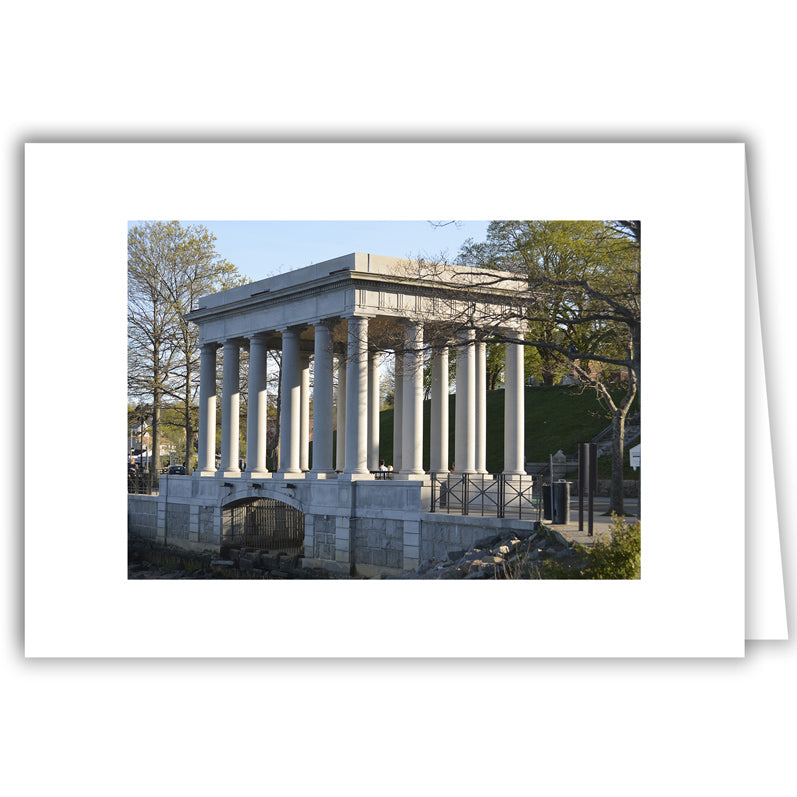 Helen Eddy photo card - Plymouth Rock Monument - Item 182d-74