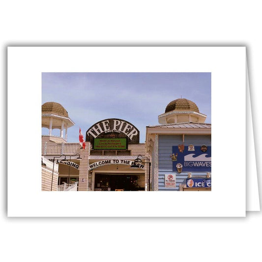 Helen Eddy photo card - Welcome Pier, Old Orchard Beach, ME - Item 209d-94