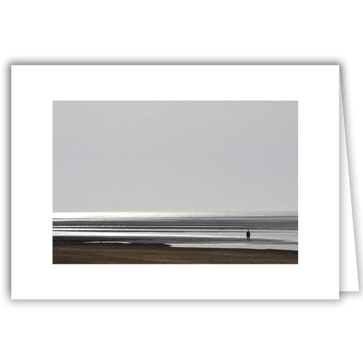 Helen Eddy photo card - Grey Sky Beach - Item 211D-38