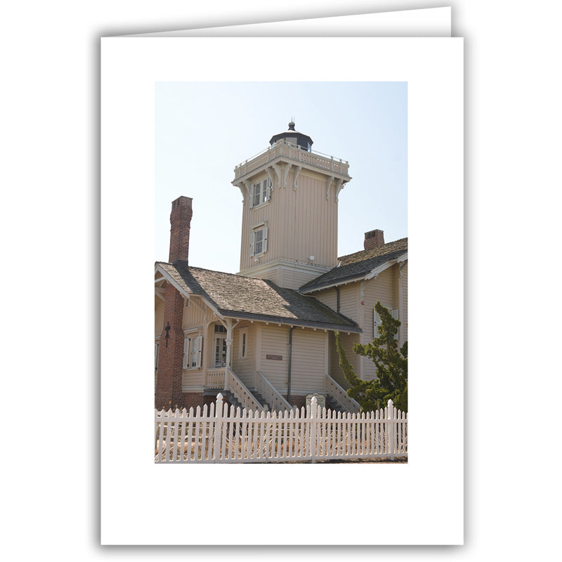 Helen Eddy photo card - Hereford Inlet Lighthouse (H), Wildwood, New Jersey - Item 277d-21