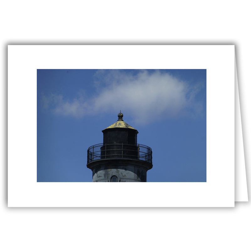 Helen Eddy photo card - Tinicum Rear Range Lighthouse (Close-up), Paulsboro, New Jersey - Item 277d-24