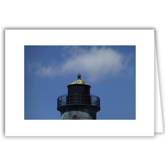Helen Eddy photo card - Tinicum Rear Range Lighthouse (Close-up), Paulsboro, New Jersey - Item 277d-24