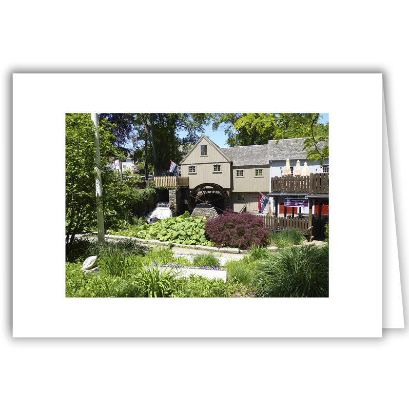 Helen Eddy photo card - Jenney Grist Mill, Plymouth, MA - Item 279d-80