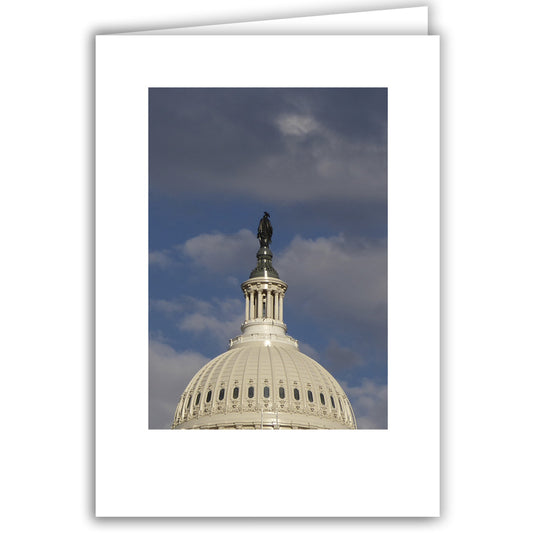 Helen Eddy photo card - US Capitol Dome - Washington DC - Item 292d-81