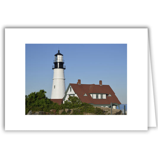 Helen Eddy photo card - Portland Head Light, Cape Elizabeth, ME - Item 294d-12
