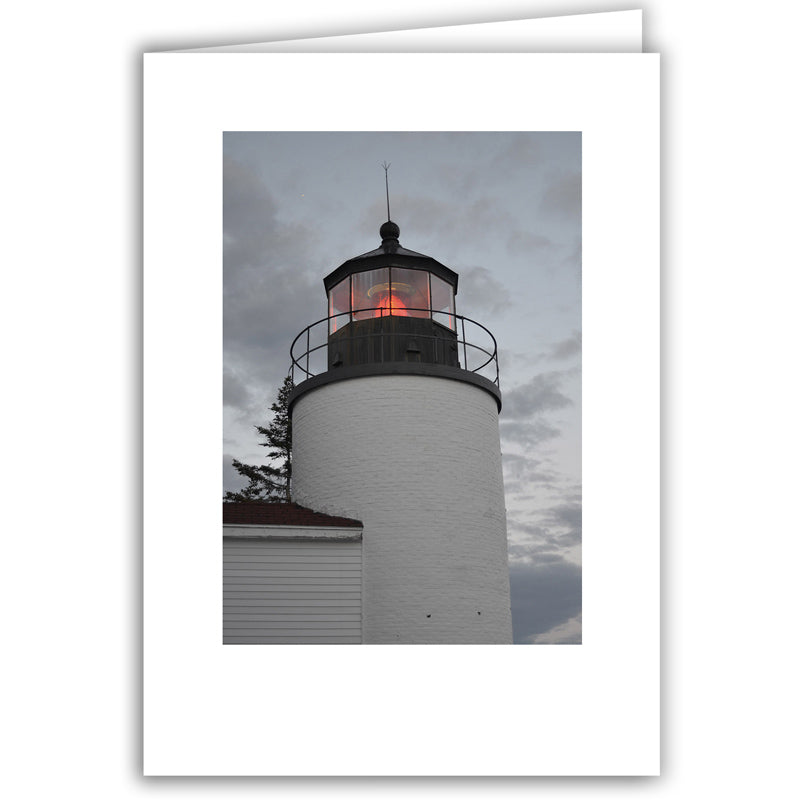 Helen Eddy photo card - Bass Harbor Lighthouse, ME - Item 294d-49