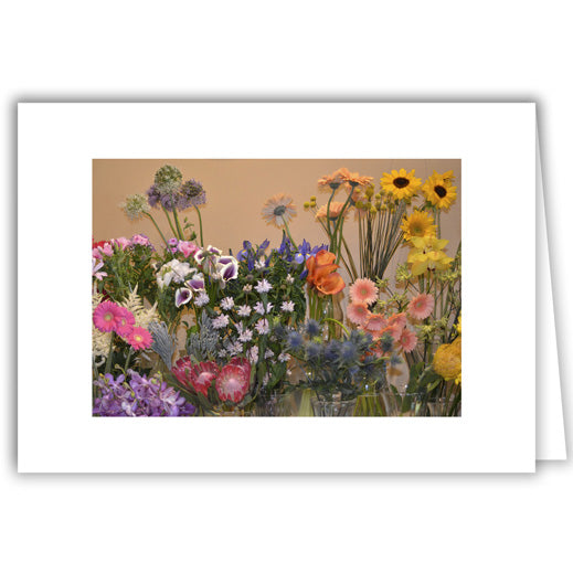 Helen Eddy photo card - Flower Line-Up - Item 295D-99
