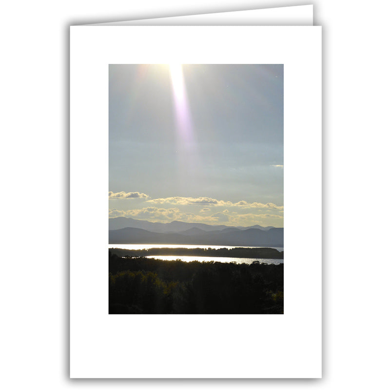 Helen Eddy photo card - Shelburne Bay, Lake Champlain, VT - Item 299d-52