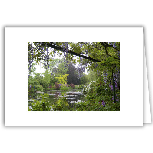 Helen Eddy photo card - Monet’s Water Garden - Giverny France - Item 318D-83