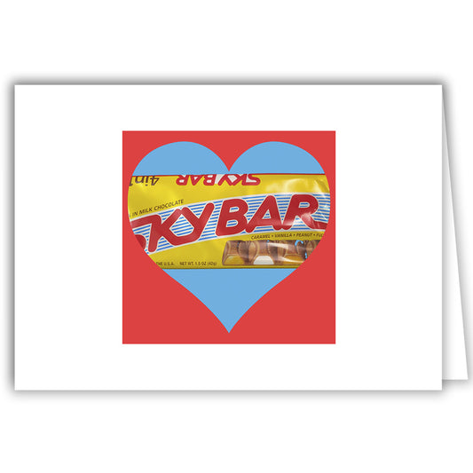 Helen Eddy photo card - Sky Bar Heart - Item 347d-4