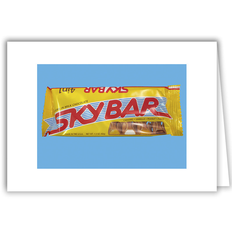 Helen Eddy photo card - Sky Bar on blue - Item 347d-61