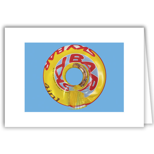 Helen Eddy photo card - Sky Bar doughnut - Item 347d-62