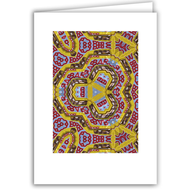 Helen Eddy photo card - Sky Bar kaleidoscope - Item 347d-63