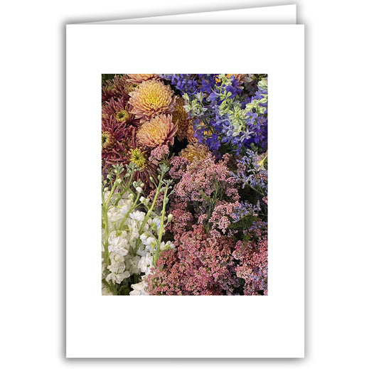 Helen Eddy photo card - Subtle Flower Bed - Item 363D-113
