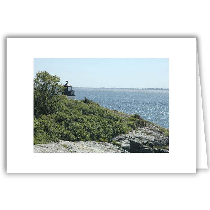 Helen Eddy photo card - Tip of Nighthouse, Newport RI - Item 36d-10