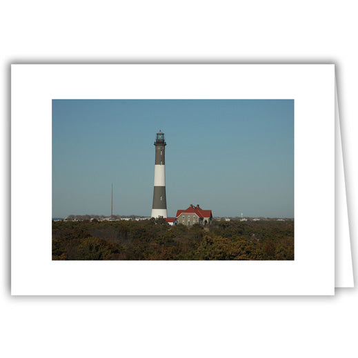 Helen Eddy photo card - Fire Island Lighthouse - Long Island - Item 45D-69
