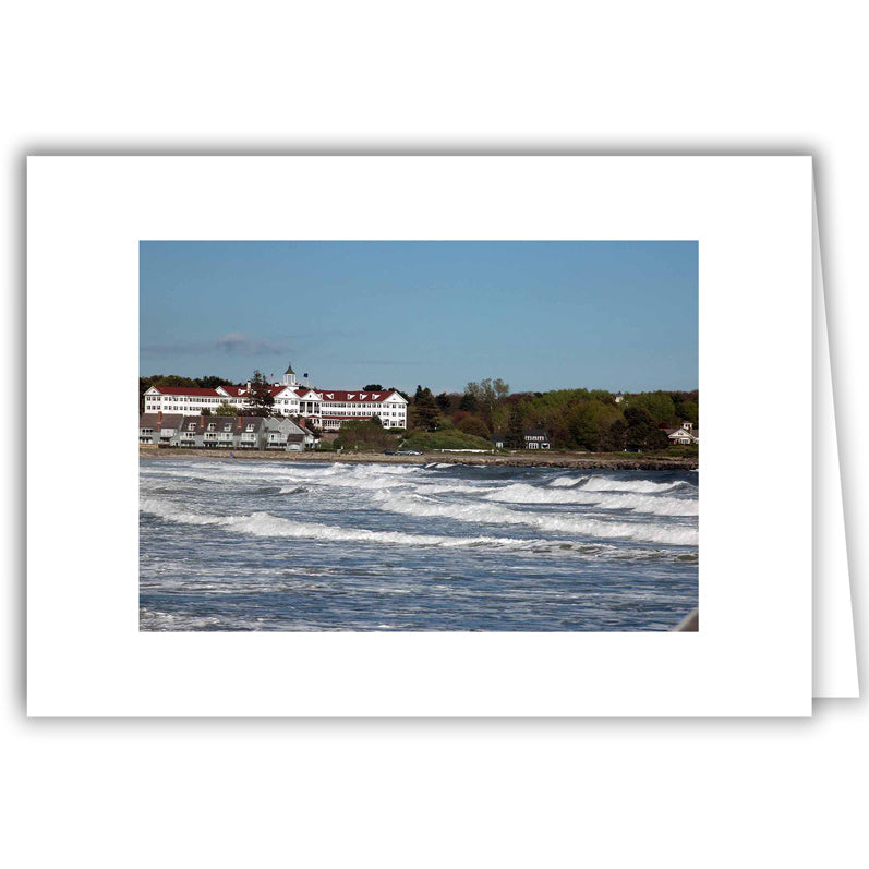 Helen Eddy photo card - Waves, Kennebunkport, ME - Item 47d-K79