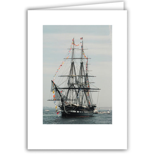 Helen Eddy photo card - USS Constitution (V) - Item 50D-1158-12A
