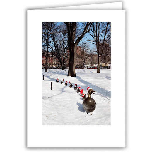 Helen Eddy photo card - Make Way For Ducklings Hats (V) - Winter - Item 50D-787-29A