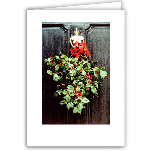 Helen Eddy photo card - Holly - Winter - Item 50D-91