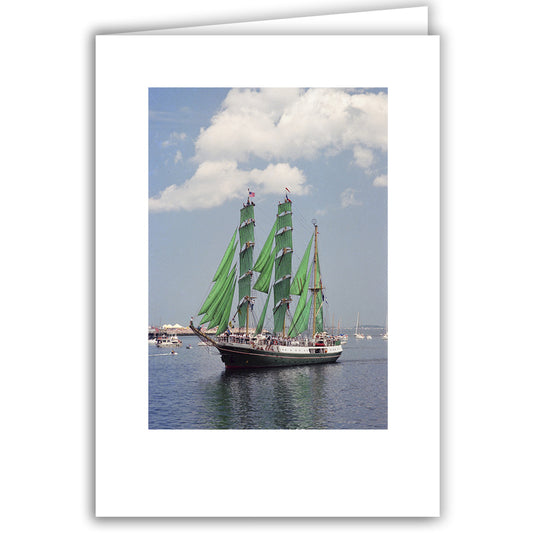 Helen Eddy photo card - Green Sails - Item 50d-727-6