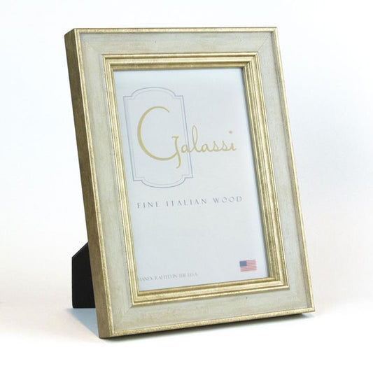 F.G. Galassi 4x6 antique silver ready made picture frame - style 51446