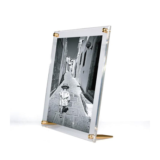 Wexel Art 10x12 Tabletop Picture Frame with Silver Stands - style TBL1012G