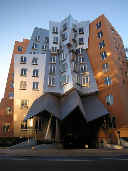 Helen Eddy photo card - Stata Center - Item 66D-48