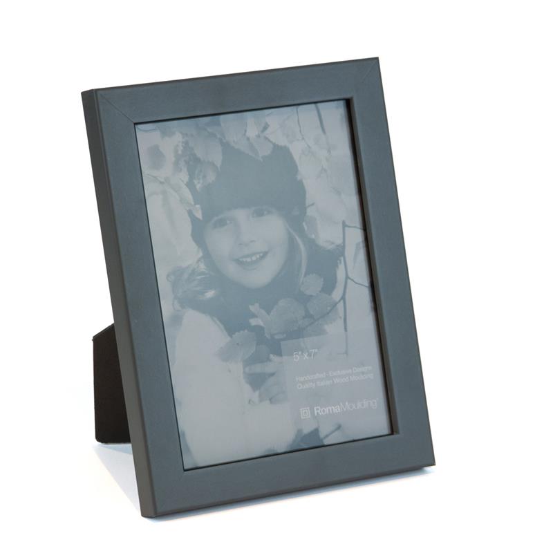Roma 5x7 Slate Grey Ready made picture frame - style 13420308