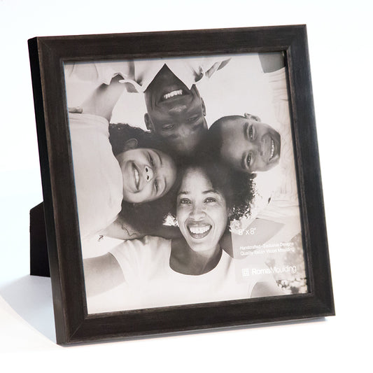 Roma 8x8 Vintage Black ready made picture frame - style 159045-88