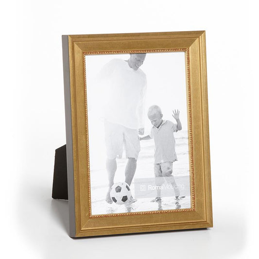 Roma 4x6 Eleganza gold wood ready made picture frame - 31555-46