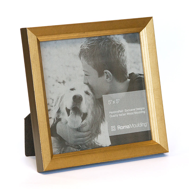 Roma 5x5 Eleganza gold ready made picture frame - style 31755-55