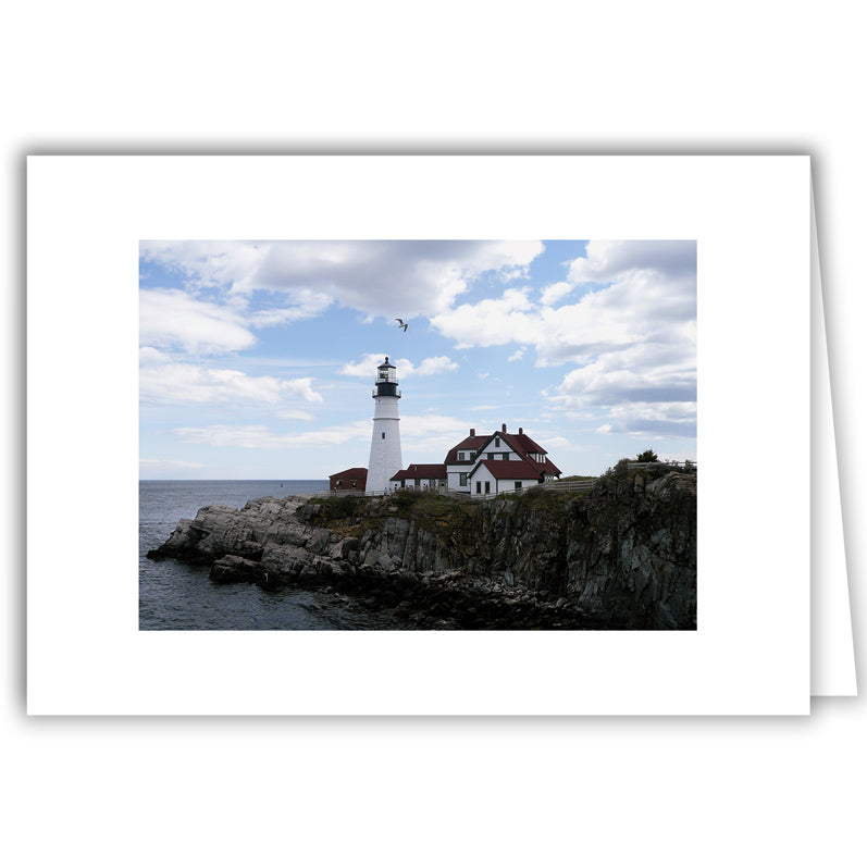 Helen Eddy photo card - Portland Head Light, Cape Elizabeth, ME - Item 99d-92