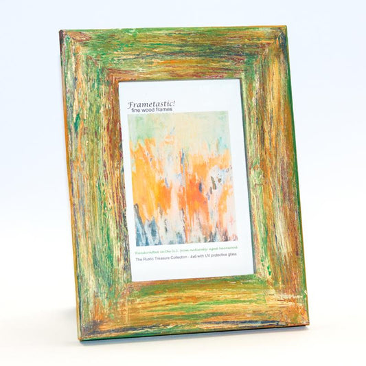 Frametastic 4x6 Modern Fresco Bright wood photo frame - ECO1-MFB-46