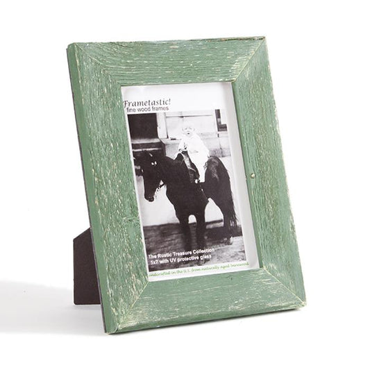 Frametastic 4x6 Rustic Treasures frame - Sage Green - ECO1-S-46
