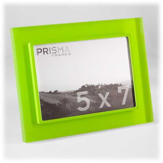 Prisma 5x7 Premio Kermit Green Acrylic Ready made picture frame - FBC00KE5