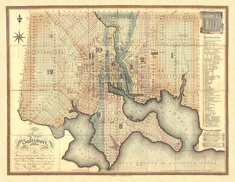 Maryland Baltimore 1822 1