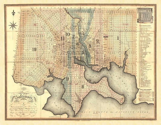 Maryland Baltimore 1822 1