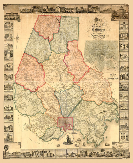 Maryland Baltimore 1857