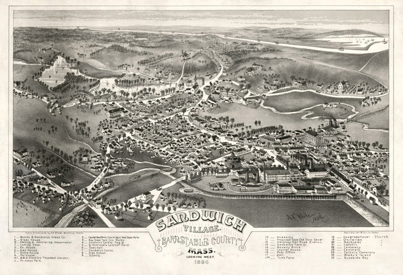 Massachusetts Sandwich 1884